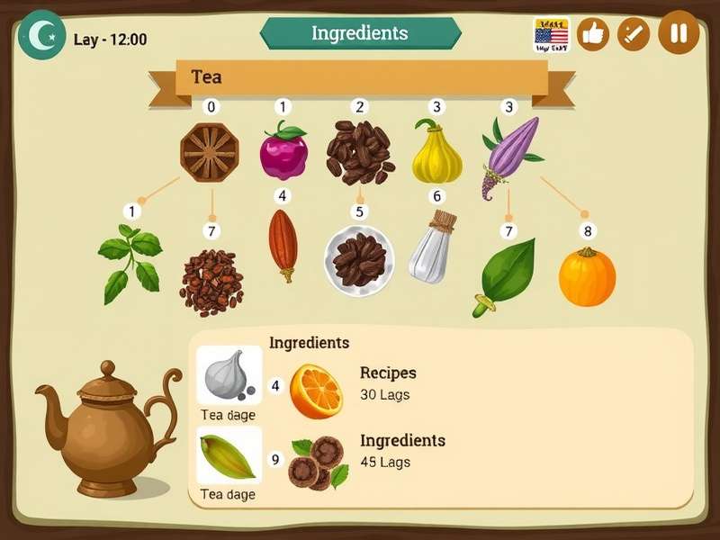 Chai Mastery Challenge gameplay screenshot showing tea preparation