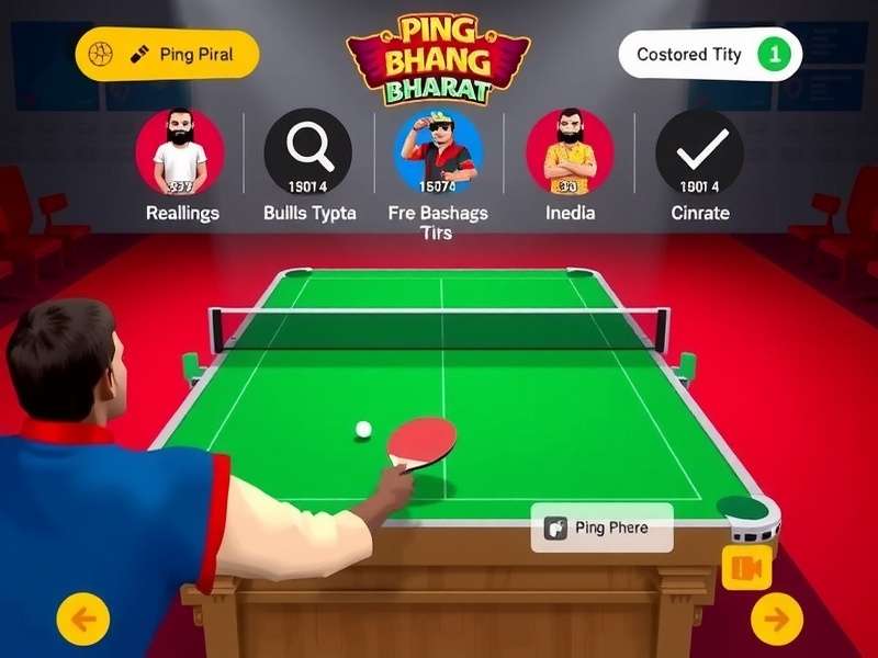 Ping King Bharat character customization options