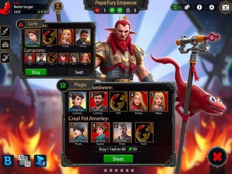 Pepper Fury Emperor Character Roster