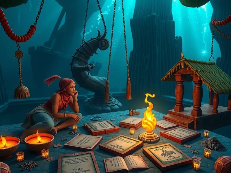 Puzzle Solving in Deep Blue Indian Adventure Deep Blue Indian Adventure puzzle solving mechanics