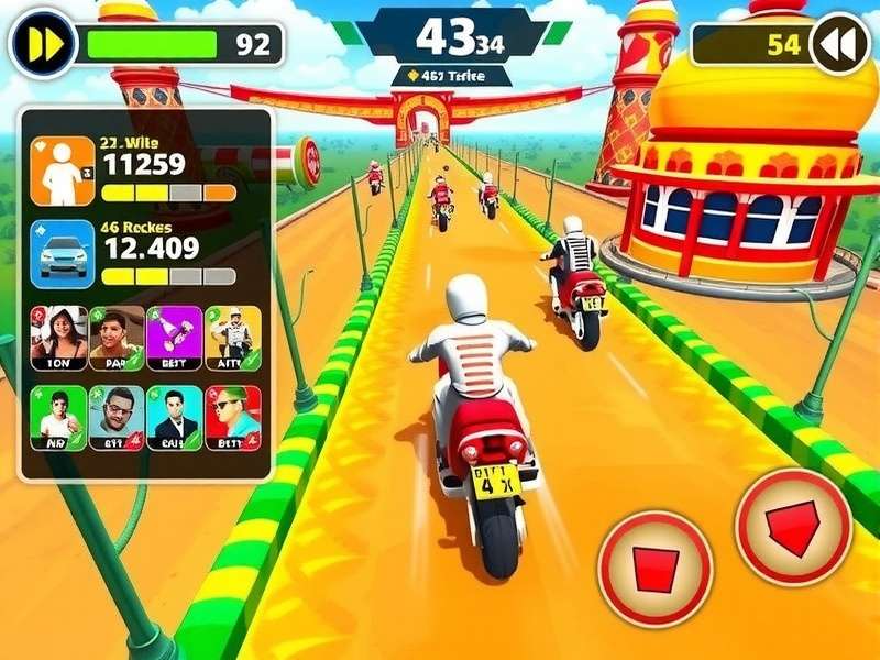 Clove Cruise Dash competitive race showing multiple players competing