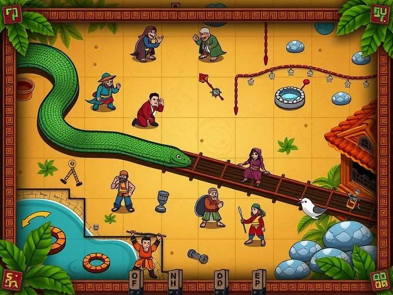 Cultural representation in Epic Snakes Ladders Quest