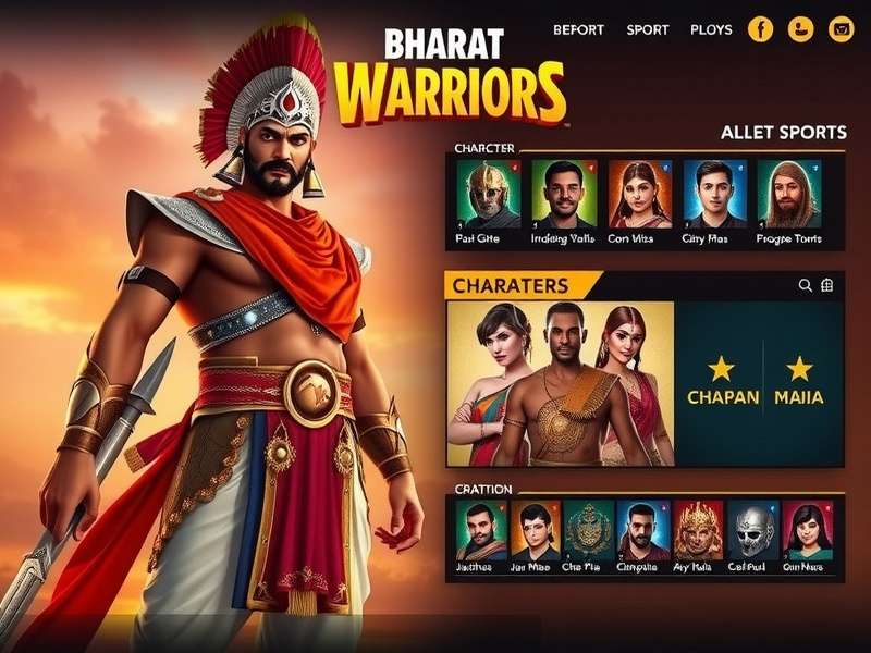 Bharat Warriors Esports Tournament - Professional Competition Bharat Warriors esports tournament with professional players competing