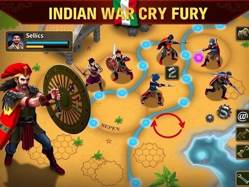 Indian War Cry Fury Character Classes Indian War Cry Fury character selection screen showing diverse warrior classes