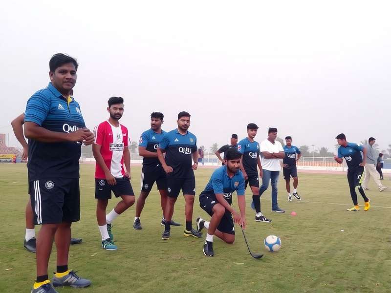 Chandigarh Cheetahs Professional Training Environment Chandigarh Cheetahs Players in Training Session
