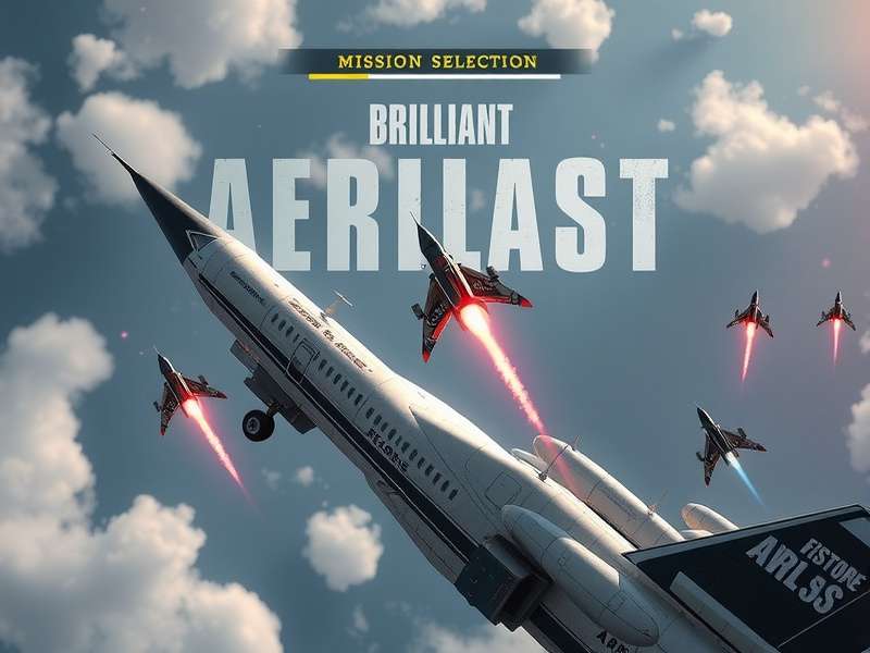 Brilliant Aerialist Gameplay Action Brilliant Aerialist gameplay screenshot showing aerial combat