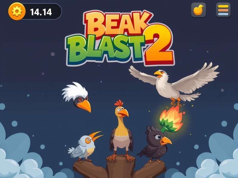 Beak Blast 2 Official Cover Art Beak Blast 2 Game Cover Art
