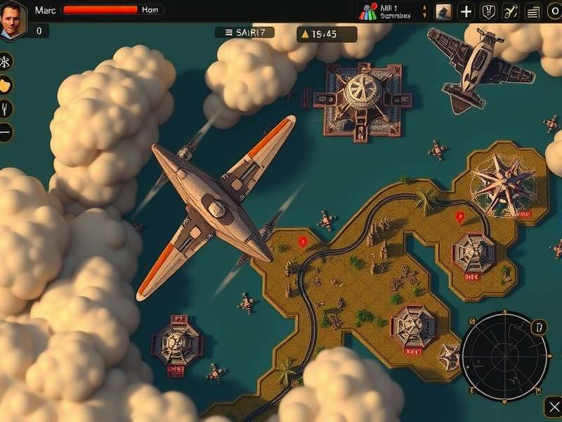 Mission Selection Interface Brilliant Aerialist mission selection screen