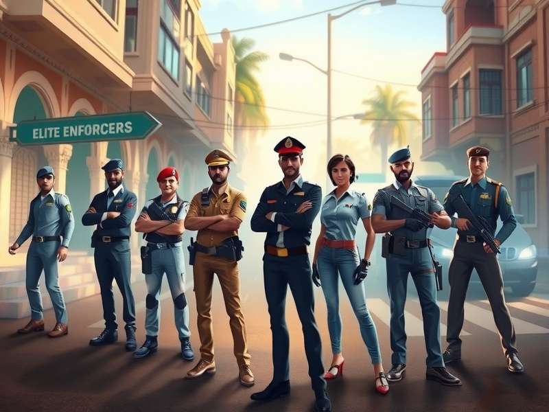 Mumbai Elite Enforcers - Urban Combat Gameplay Mumbai Elite Enforcers gameplay screenshot showing character in Mumbai street
