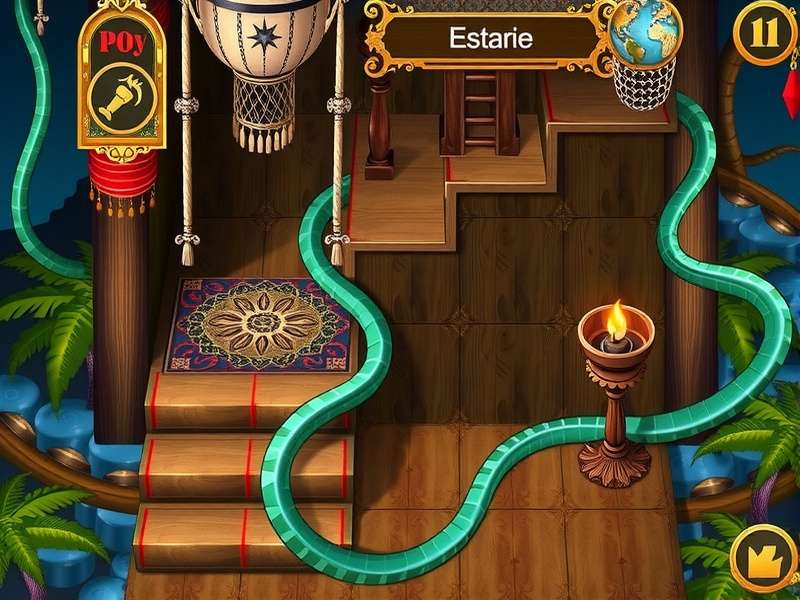 Epic Snakes Ladders Quest gameplay screenshot