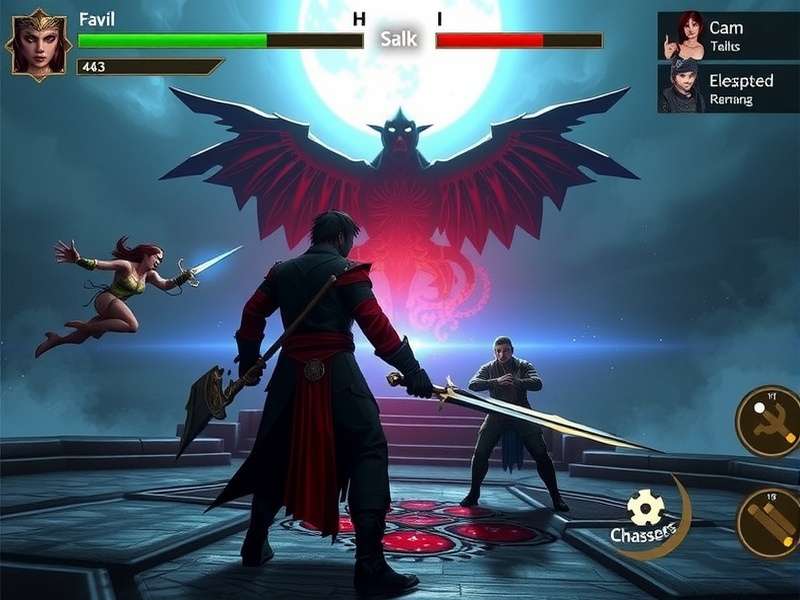 Tempest Master Gameplay Tempest Master gameplay screenshot showing character battles