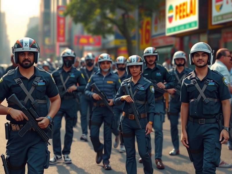 Mumbai Elite Enforcers - Character Roster Mumbai Elite Enforcers character lineup showing diverse police team