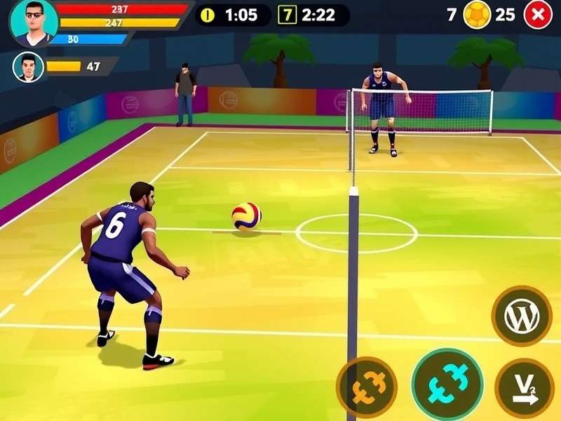 Volley Legends India character selection screen