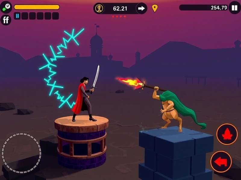 Indian Fire Conquerors Battle Scene Indian Fire Conquerors Gameplay Screenshot