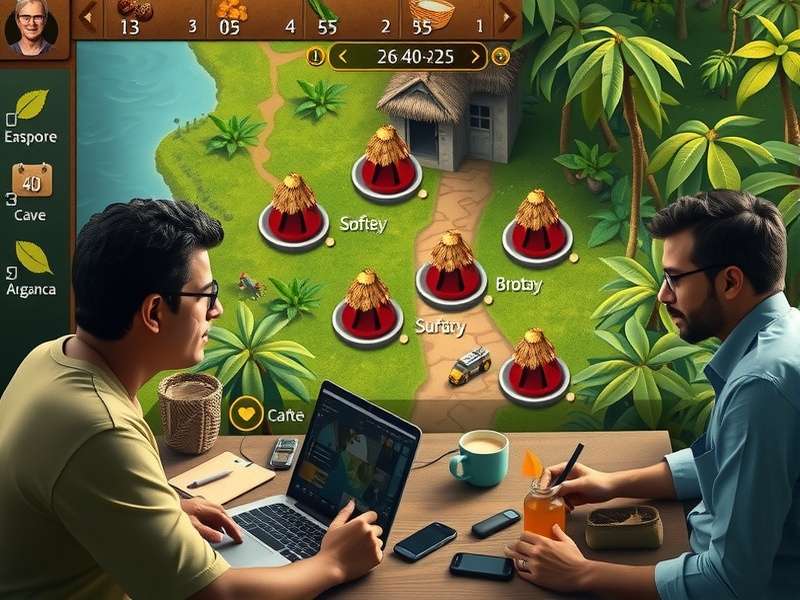 Coorg Caffeine Commander Gameplay Coorg Caffeine Commander gameplay screenshot showing coffee plantation management