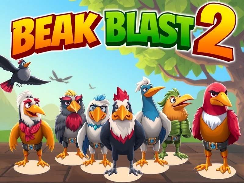 Beak Blast 2 Gameplay Mechanics Beak Blast 2 gameplay screenshot showing character abilities