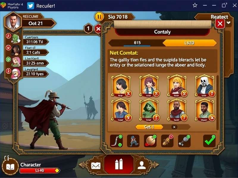 Character Selection in Haveli Warriors Expedition Haveli Warriors Expedition character selection screen