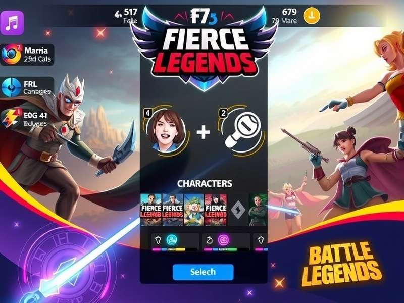 Fierce Battle Legends Gameplay Fierce Battle Legends gameplay screenshot