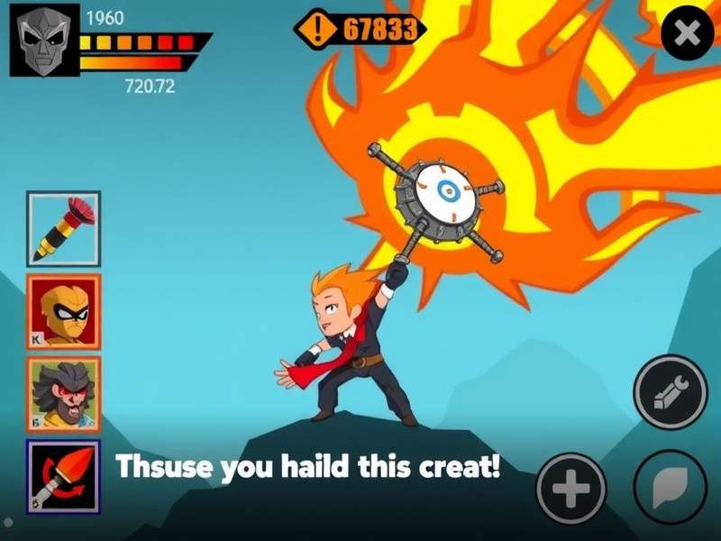 Dynamo Warrior Quest Gameplay Dynamo Warrior Quest gameplay screenshot showing character combat
