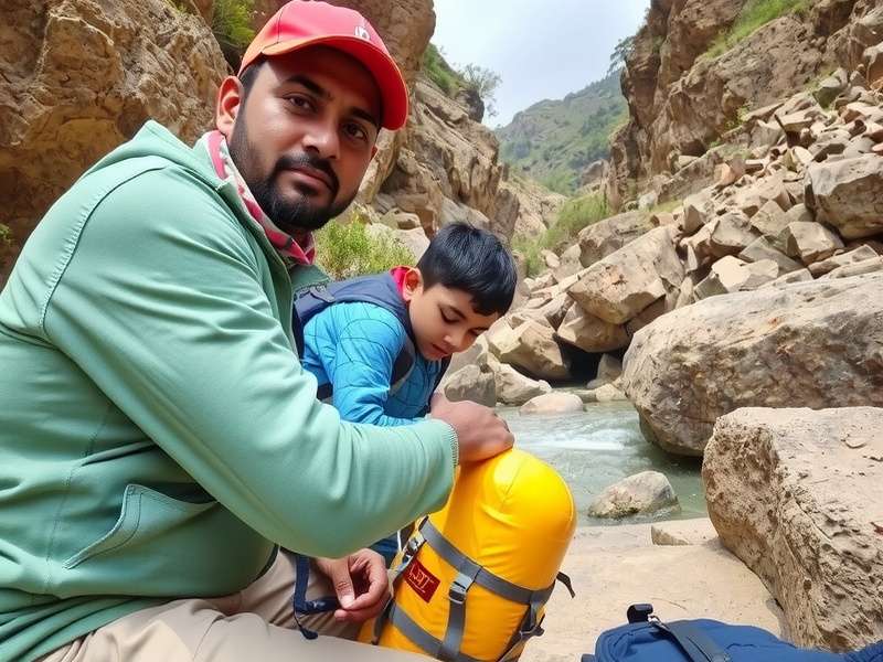 Trekking equipment and gear preparation