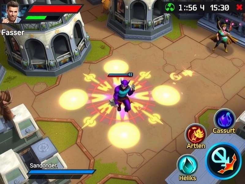 Elite Spin Storm gameplay screenshot showing intense action sequences