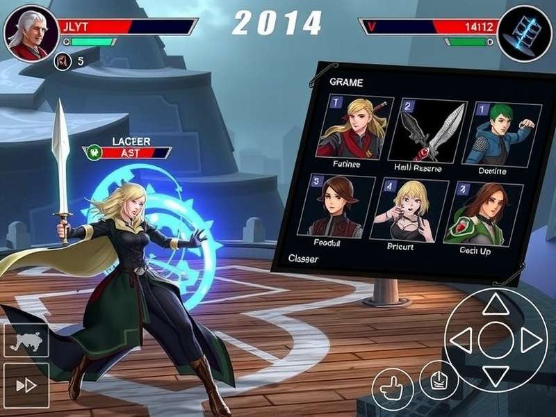 Tempest Master Combat System Tempest Master combat interface showing gesture controls