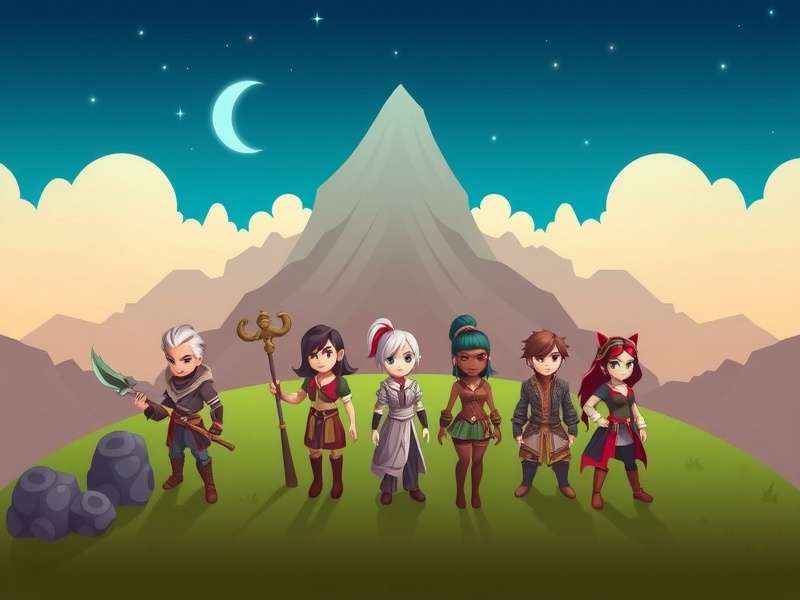 Anise Journey S Peak - Character Interaction Scene Anise Journey S Peak story scene with main characters