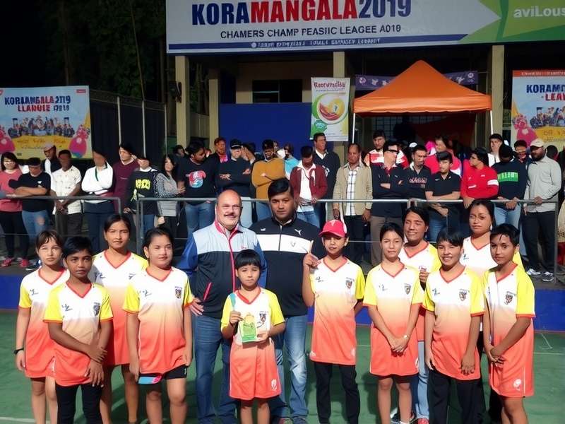 KCL Teams Competing in High-Stakes Match Koramangala Champion League competing teams in action during tournament