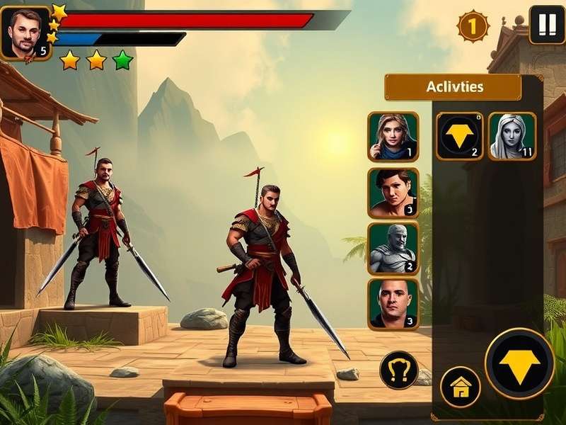Haveli Warriors Expedition Gameplay Haveli Warriors Expedition gameplay screenshot showing character exploration