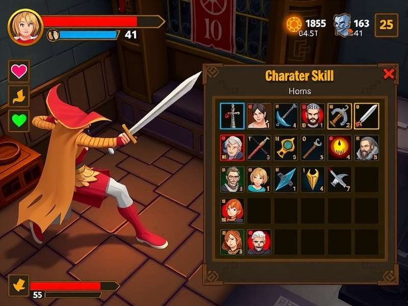 Steady Fist Pillage Hero character selection screen