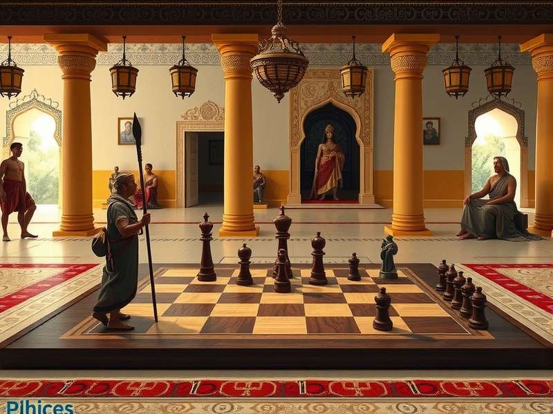 Chera S Charge Game Board Traditional Chera S Charge board game setup with pieces