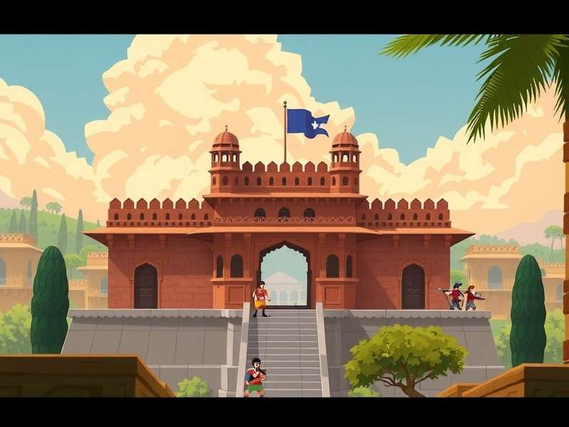 Gameplay of Golconda Fort Heroes Golconda Fort Heroes gameplay screenshot