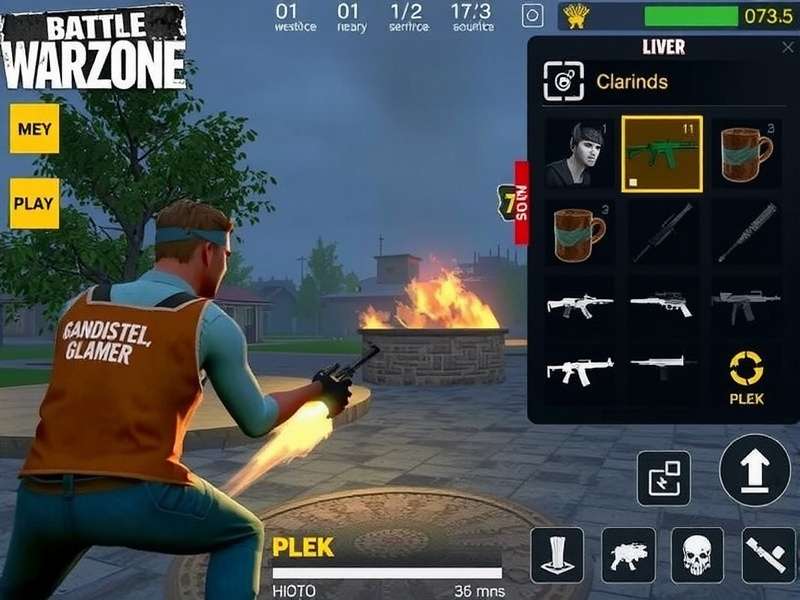 COD Mobile India Warzone movement and combat mechanics demonstration