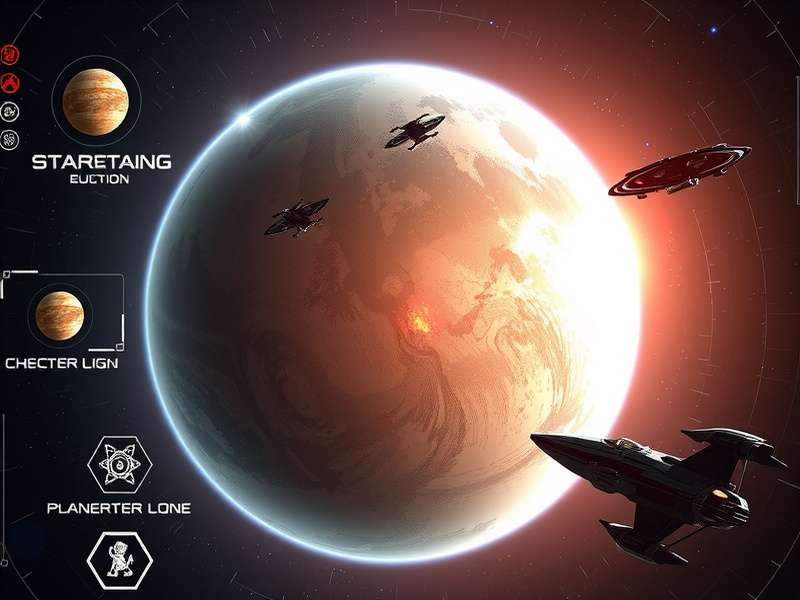 Void Voyager Planetary Exploration Void Voyager planetary exploration scene